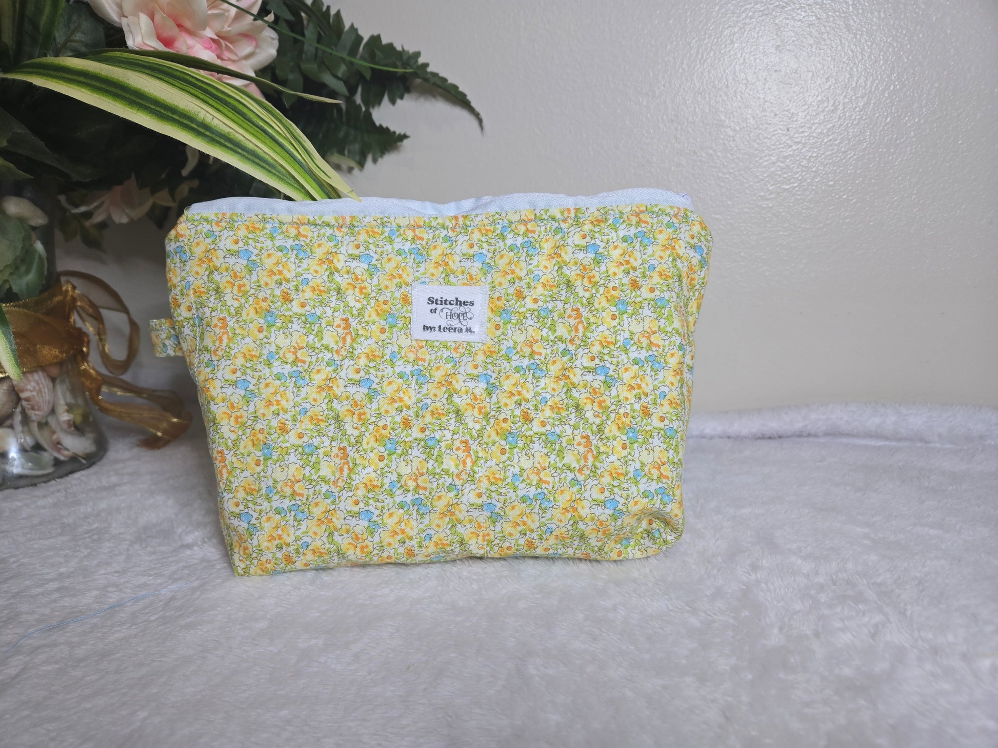 Sunshine Meadow Makeup Pouch
