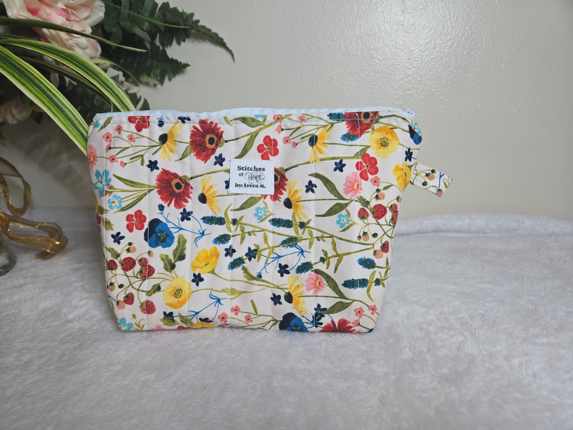 Wildflower Joy Makeup Pouch