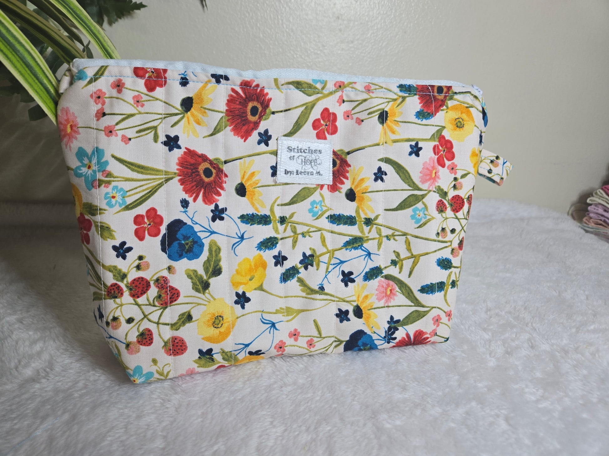 Wildflower Joy Makeup Pouch