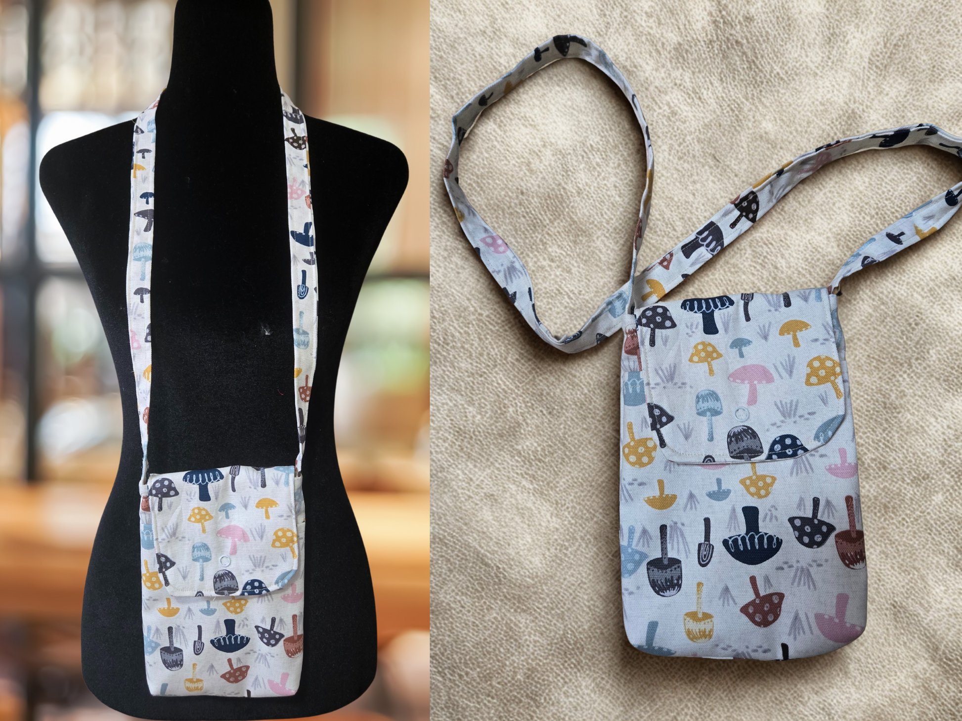 Everyday Crossbody Phone Bag – Handmade & Lightweight
